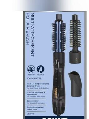 Conair Multi Attachment Hot Air Brush